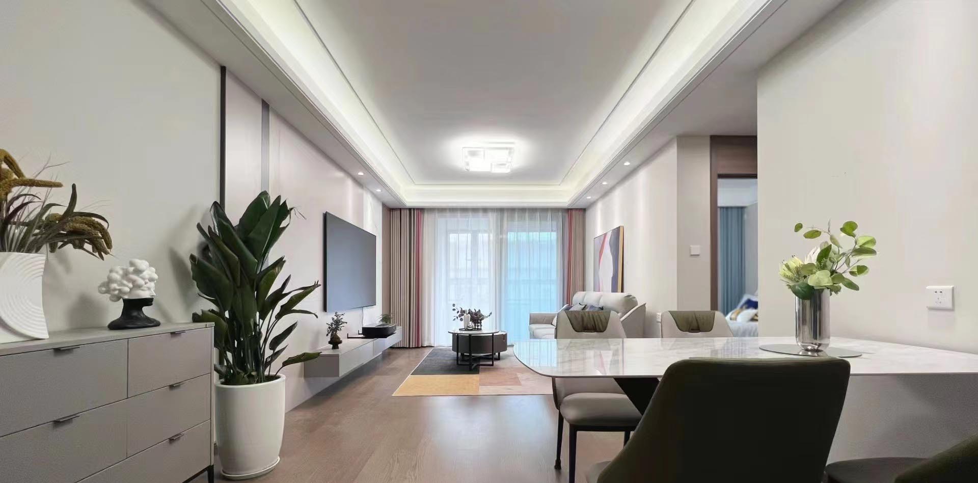 79平兩室簡(jiǎn)約風(fēng)裝修，耐看的時(shí)尚溫馨感