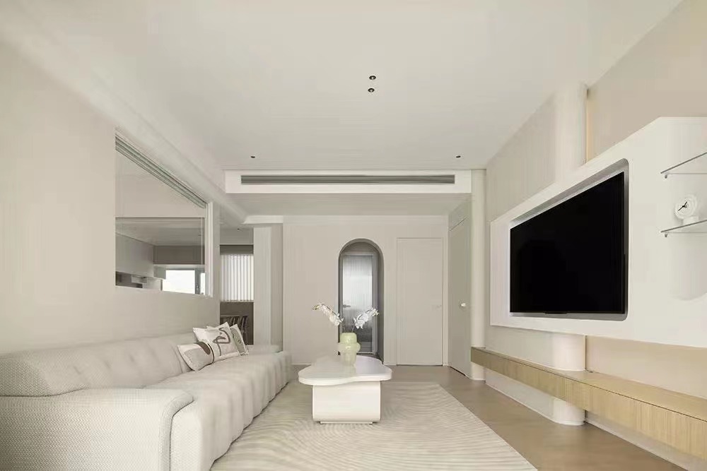 110平老房翻新，網(wǎng)紅奶油風(fēng)治愈心靈之美！