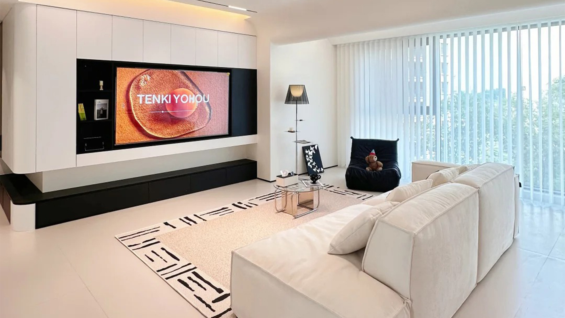 理想黑白極簡(jiǎn)風(fēng)小家現(xiàn)代簡(jiǎn)約寧靜治愈空間美學(xué)